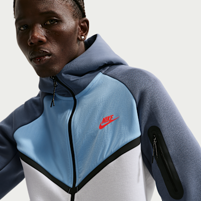 Nike Tech Windrunner-Jacke aus Fleece mit durchgehendem Reißverschluss (Herren)