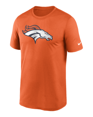 Nike Men's Denver Broncos Legend Logo T-Shirt - Orange - XXL Each