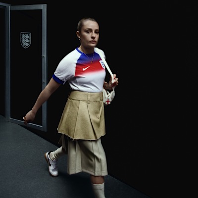 Maillot de foot Authentic Nike Dri-FIT ADV Angleterre 2025 Match Domicile (équipe féminine) pour femme