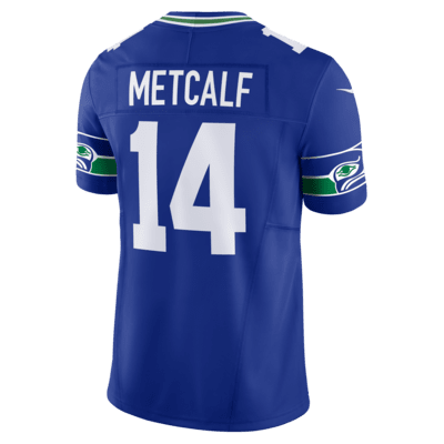 Men's Nike DK Metcalf Steel Seattle Seahawks Inverted Legend Jersey