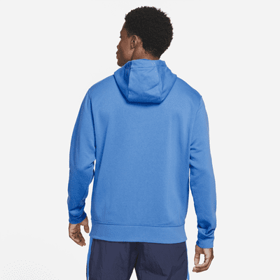 Sudadera con gorro y cierre completo de French Terry para hombre FC Barcelona