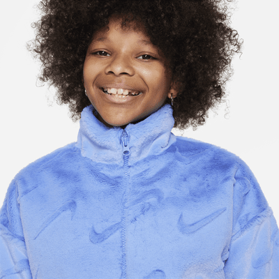 Chamarra para niñas talla grande Nike Sportswear