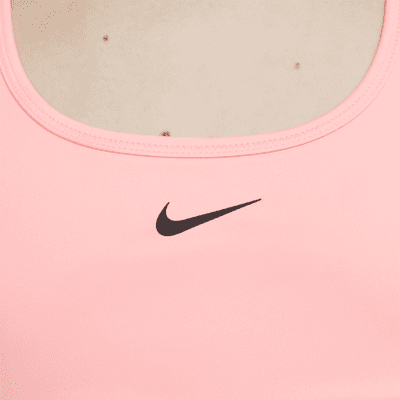 Sportovní podprsenka Nike Swoosh pro větší děti (dívky)