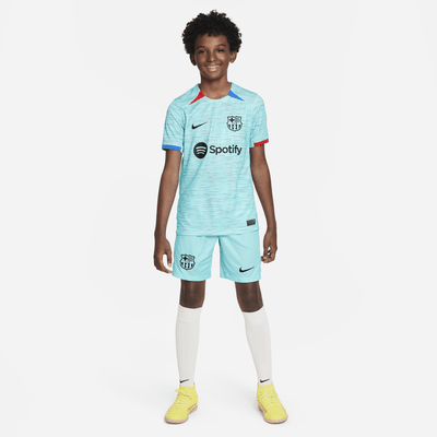 FC Barcelona 2023/24 Stadium Third Nike Dri-FIT Fußballtrikot für ältere Kinder