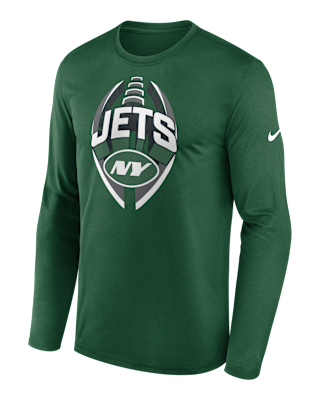 Мужская футболка New York Jets Legend Icon Nike Dri-FIT NFL Long-Sleeve