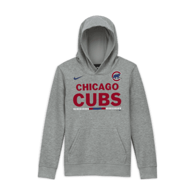 Nike Club Fleece (MLB Chicago Cubs) Big Kids' (Boys') Pullover Hoodie