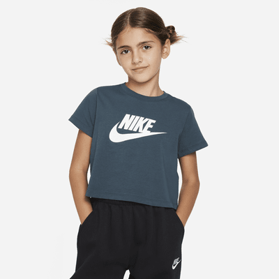 Nike Sportswear Older Kids' (Girls') Cropped T-Shirt