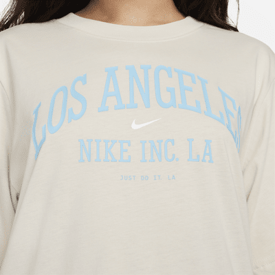 VINTAGE LOS ANGELES LAKERS NIKE MENS GRAY SWEATSHIRT SIZE XL