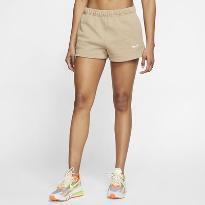 nikelab women's fleece shorts red