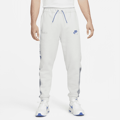 nike men's air logo fleece jogger pants