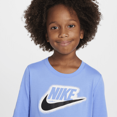 Nike Sportswear Powder Play Little Kids' Long Sleeve T-Shirt