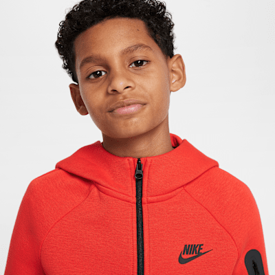 Nike Sportswear Tech Fleece Big Kids' Full-Zip Hoodie