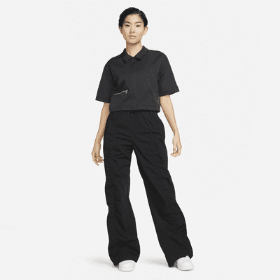 เสื้อโปโลแบบทอผู้หญิง Nike Sportswear Dri-FIT Tech Pack