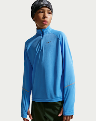 Детские  Nike Miler Big Kids' Dri-FIT 1/2-Zip Top