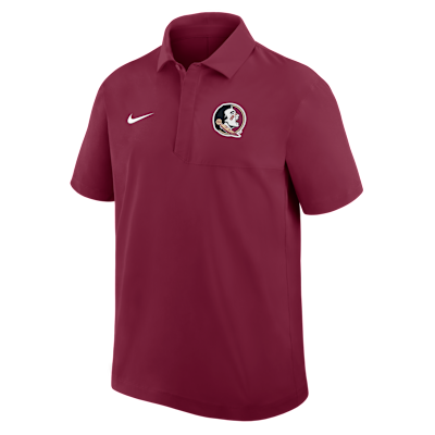 Polo universitario Nike Dri-FIT para hombre Florida State