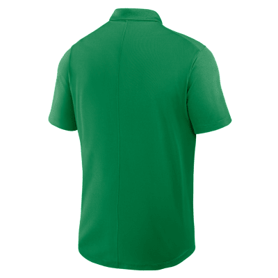 Polo universitario Nike Dri-FIT para hombre Oregon Primetime Victory Primary Logo