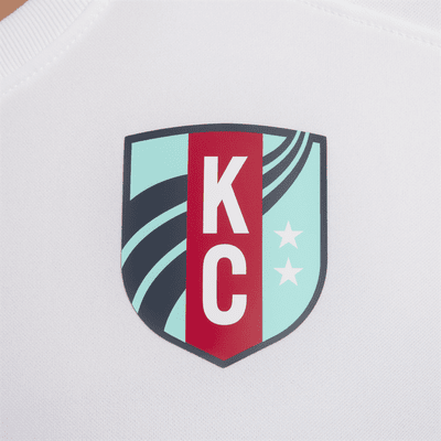 Jersey Nike Dri-FIT de la NWSL replica del Kansas City Current visitante 2024 Stadium para mujer