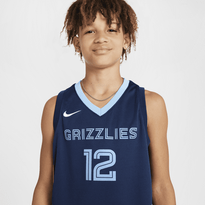 Koszulka dla dużych dzieci Nike NBA Swingman Memphis Grizzlies 2023/24 Icon Edition