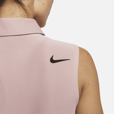 Nike Dri-FIT ADV Tour Women's Sleeveless Golf Polo. Nike.com