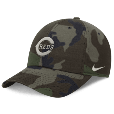 Cincinnati Reds Camo Club Men's Nike MLB Adjustable Hat