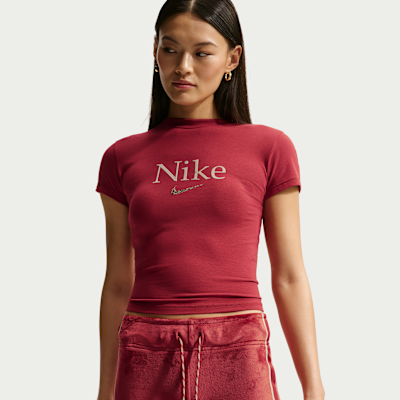 Dámské sametové kraťasy Nike Sportswear