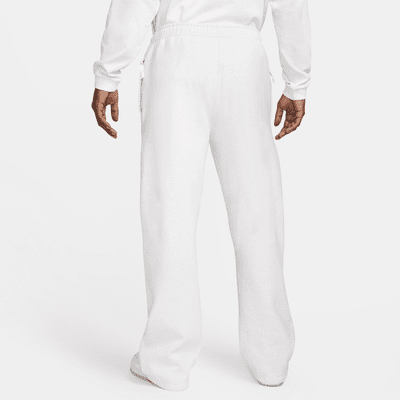 Nike Solo Swoosh Men's Open-Hem Fleece Pants