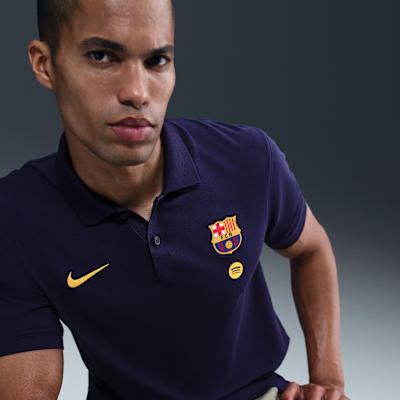 F.C. Barcelona The Nike Polo Men's Nike Dri-FIT Football Polo
