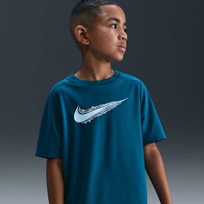 Nike Multi Big Kids' (Boys') Dri-FIT Short-Sleeve Top