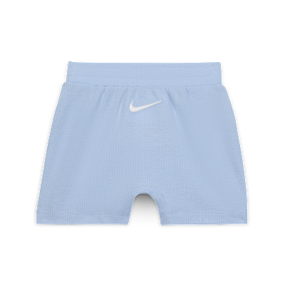 Nike Essentials Baby (0-9M) Crew and Shorts Set
