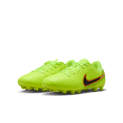 Nike Jr. Tiempo Legend 10 Academy Little/Big Kids' Hard-Ground Low-Top Soccer Cleats