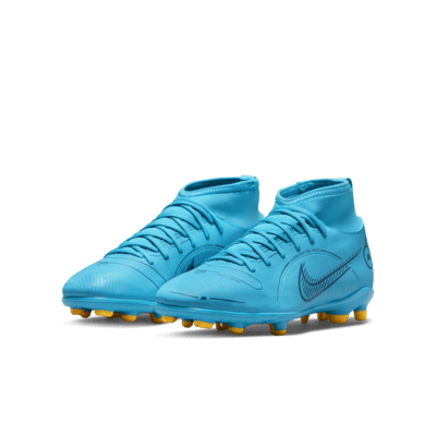 Calzado de fútbol para terrenos múltiples para niños talla pequeña/grande Nike Jr. Mercurial Superfly 8 Club MG