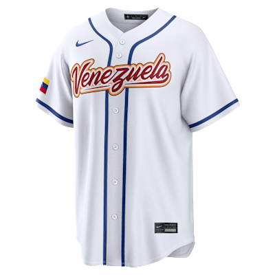 Venezuela National Baseball Team 2026 World Baseball Classic Men's Nike Stadium Jersey