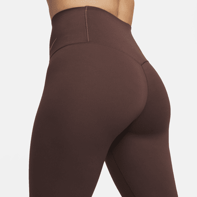 Leggings cropped de tiro alto de sujeción suave para mujer Nike Zenvy