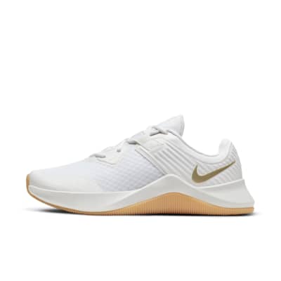 ladies gold nike trainers