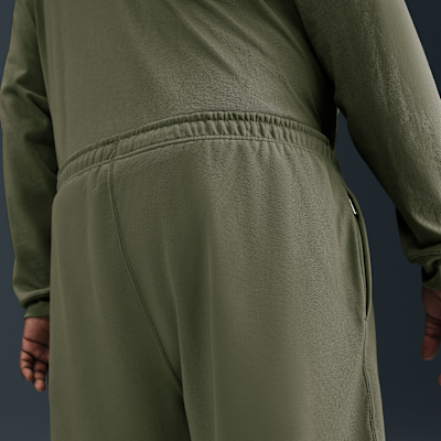 Pants de tejido Fleece con puños para hombre Nike Solo Swoosh