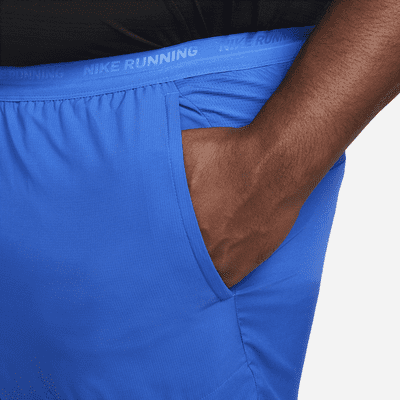 Nike Stride Dri-FIT 2-in-1 hardloopshorts voor heren (18 cm)