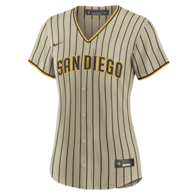 Toddler Nike Brown San Diego Padres Replica Team Jersey Size:3T