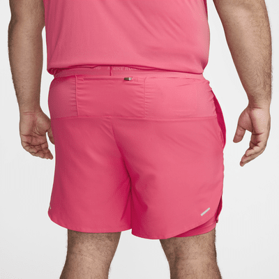 Nike Stride Dri-FIT 2-in-1-Laufshorts für Herren (ca. 18 cm)