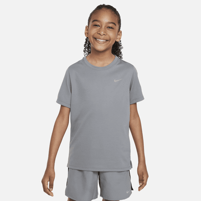 Nike Dri-FIT Miler Older Kids' (Boys') Short-Sleeve Training Top