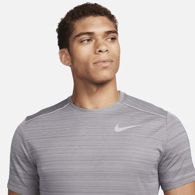 Nike Miler Kurzarm-Laufoberteil für Herren