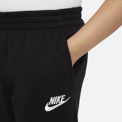 Joggers para niños talla pequeña Nike Sportswear Club Fleece