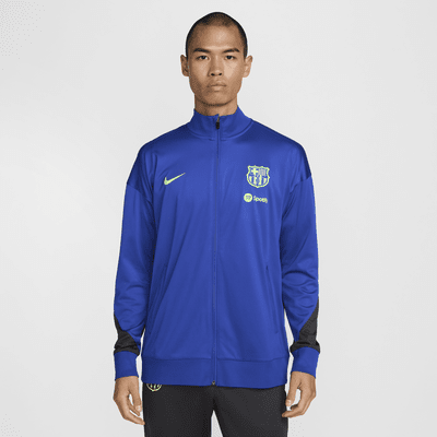 Maskinstrikket FC Barcelona Strike Third Nike Dri-FIT-fodboldtracksuit til mænd