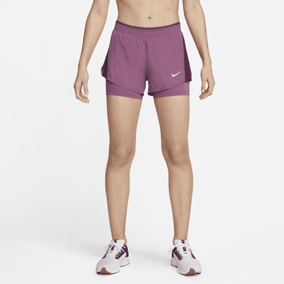 Shorts de running 2 en 1 para mujer Nike 10K