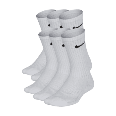 Calcetines largos con amortiguación para niños Nike Everyday (6 pares)