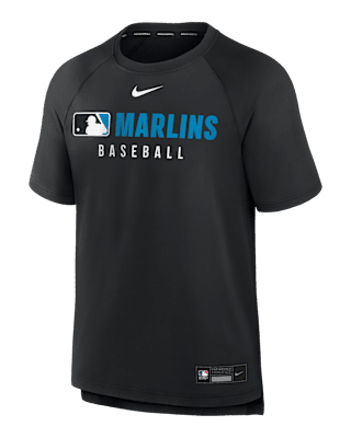 Мужская футболка Miami Marlins Authentic Collection Pregame Nike Dri-FIT MLB