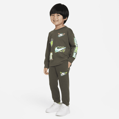 Nike Sportswear "Art of Play" French Terry Joggers Toddler Pants