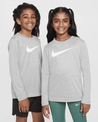 Подростковая футболка Nike Legend Big Kids' Dri-FIT Long-Sleeve