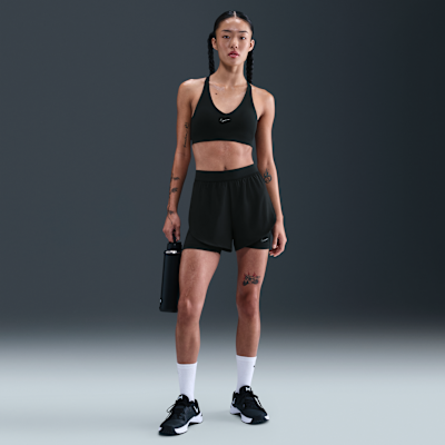 สปอร์ตบราผู้หญิงซัพพอร์ตระดับกลางเสริมฟองน้ำ Nike Universa