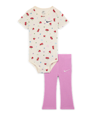 Детские тайтсы Nike Baby (6-12M) Bodysuit and Leggings Set
