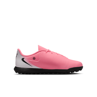 Tacos de fútbol TF para niños talla pequeña/grande Nike Jr. Phantom GX 2 Club